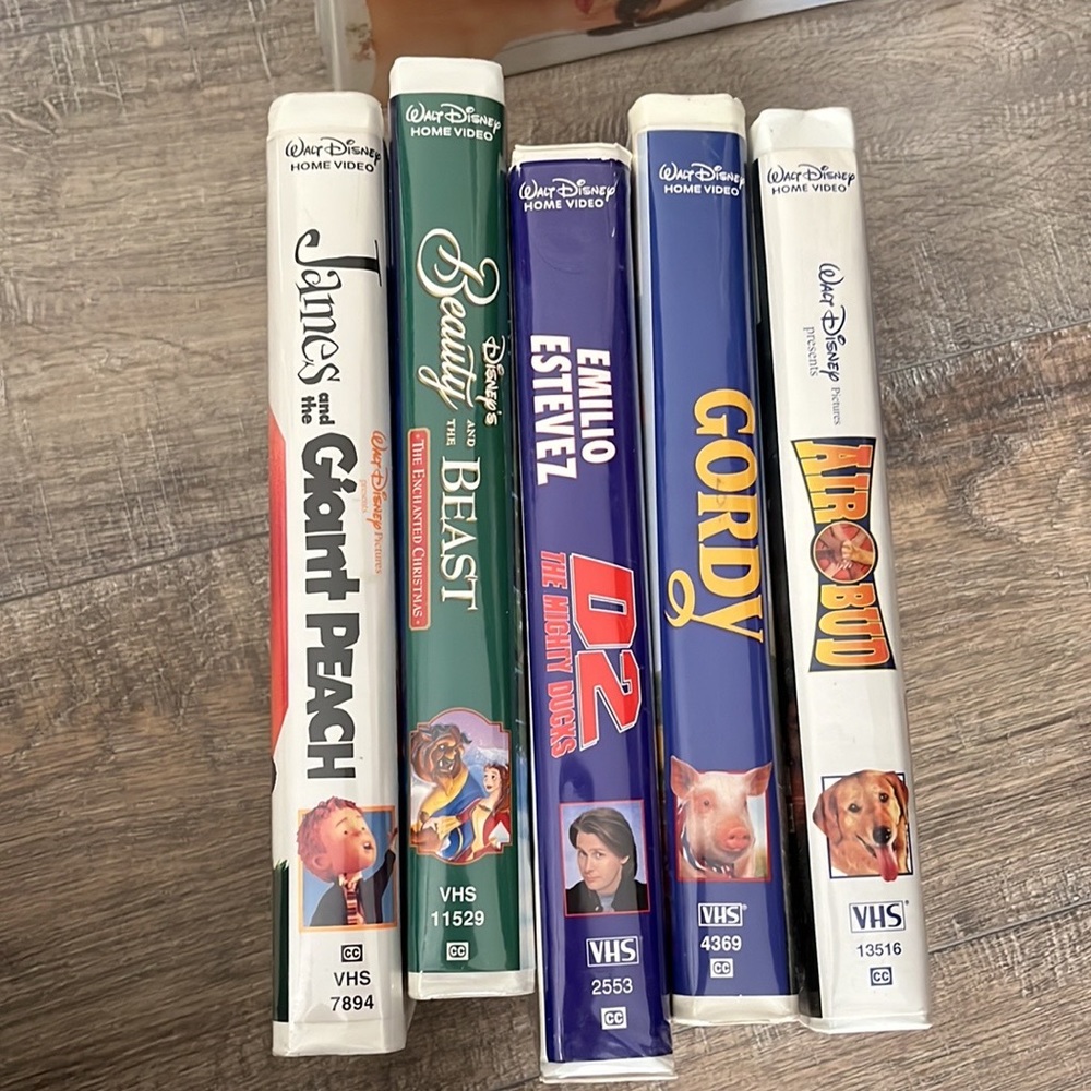 Disneys* VHS * Vintage * 90s VHS Movie Original Release VHS Clas…